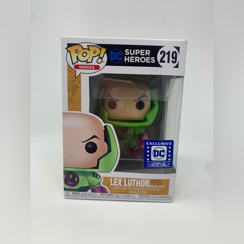 Funko Pop! Lux Luthor #219 DC Super Heroes DC Comics